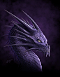 Purple Dragon by Deligaris