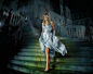 General 5000x3980 digital art fantasy art fairy tale women Cinderella princesses dresses high heels castles men staircase dark night