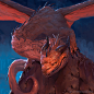 Dragon, devin platts : Monster Illustration done for "Blight of the Immortals" 
http://blight.ironhelmet.com/