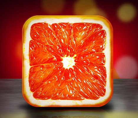 GrapeFruit Icon by ~...