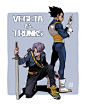 Vegeta and Trunks, YUNGUN Y