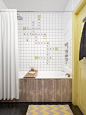 #浴室# 莫斯科45㎡迷你温馨公寓 | 品论家ClickJia