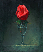 [花绘——令人窒息的美]2013/.年01/.月06日"What's in a name? That which we call a rose by any other name would smell as sweet."

 William Shakespeare

名称有什么关系呢？玫瑰不叫玫瑰，依然芳香如故。（威廉·莎士比亚）

玫瑰，艺术家Alexei Antonov作品！# 视觉# 插画# 艺术# 色彩# 油画2013/.年01/.月06日热度35分享4回复喜欢1.....