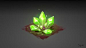 Gumroad Promo | Isometric Green Crystal by Sephiroth-Art