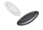 【原创】倍思飞碟桌面无线充Baseus UFO Desktop Wireless Charger~全球最好的设计，尽在普象网（www.pushthink.com）