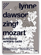阿姆斯特丹 Adam Sinfonietta 交响乐团系列海报设计