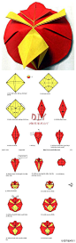 手工DIY 布艺 折纸 衍纸 教程 愤怒的小鸟