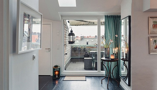 瑞典70平米公寓设计 美丽精致的阁楼 3...