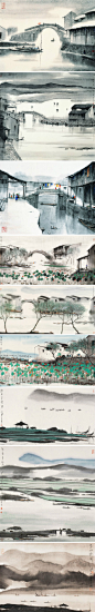 杨明义 水墨江南

画家杨明义，1943年生，江苏苏州人。杨明义于20世纪60年代初创作水印木刻版画，自70年代起，他开始探索新的水墨江南山水画，清新脱俗，别具一格，创造性地表现江南水乡的浓郁韵味，形成了鲜明、独特的个人画风，深得国内外艺术界的高度评价和广泛赞誉。自80年代以来，在国内外亚、美、欧各地举办个人画展，出版各类画册、文集二十余种，作品多次获国内外各种大奖。 #国画#