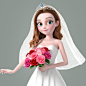 3D cartoon bride rigged character https://static.turbosquid.com/Preview/2019/06/25__17_41_07/FM2_TS.pngF0847423-7FE4-4ED0-BFCB-11772AE8D810Default.jpg