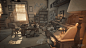 BLACKSAD - Environmental work [UE4] Scene , Nic Belliard : Hi!<br/>I'd like to present my graduation work!<br/>The goal of this project is to translate a Graphic Novel and its “Graphic” style in 3D based on its shading, geometry, compositions,