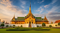 境外旅游泰国景点曼谷大皇宫风景摄影图