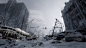 General 2560x1440 Metro Exodus RTX snow video games apocalyptic wreck