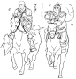 【绘画参考】骑马参考~你向往武侠/军事小说里的骑马英雄吗？