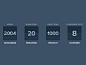 Status Counter - Landing Page