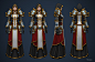 Paladin Alyonushka, Yekaterina Bourykina : this is Alyonushka, tried my hand at some WoW Paladin fanart XD
diffuse only :D
she's 3,368 tris, the body and stuff in on a 512x512 texture, while the shoulder armour, and helm are all on a 256x256 each :)
shots