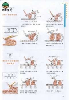 小宸宸采集到钩织基础