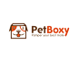 PetBoxy宠物店 宠物店 盒子 包裹 小狗 箱子 宠物狗 动物 商标设计  图标 图形 标志 logo 国外 外国 国内 品牌 设计 创意 欣赏