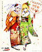 Tags: Official Art, Mishima Kurone, Rokudenashi Majutsu Koushi to Kinki Kyouten, Sistine Fibel, Rumia Tingel, Happy 2018