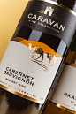 Caravan - wine design / Caravan - дизайн вина