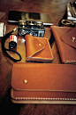 vintage leather case ，weibo@坊式手缝皮革课堂，微信关注：坊式手缝皮革课堂