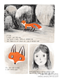 #童书分享# 《》评选的2013年十大最佳儿童图画书之《Jane, The Fox and Me》 by Fanny Britt, illustrated by Isabelle Arsenault (Groundwood Books/House of Anansi Press)