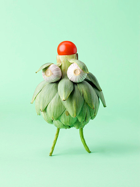Carl Kleiner 蔬菜水果的艺术...