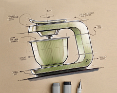 Mint_33采集到工业设计手绘