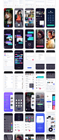 UI Kits : Atro UI Kit accelerates the design process and helps you swiftly create fresh and complex designs. The UI Kit includes 100+ carefully crafted mobile designs, two icon libraries both filled and lined, and 12 illustrations in two styles to match l