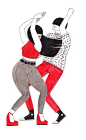 shimmy by Laura Callaghan Illustration, via Flickr