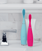 A Toothbrush That Kids Will Actually Love To Use : An electric toothbrush designed especially for children, the ISSA™ mini comes with parental controls to ensure twice-daily brushings, and is easy for kids to hold and use on their own.