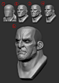 Sarevok - Baldur's gate, Loïc Paulus : This is a fan art of Sarevok I started for the Retrogasm competition. I wanted to get back on it today but it turns out I saved another project on the almost finished sculpt and I don't have any traces of it anywhere
