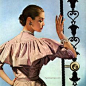 Jean Patchett for Talon 1951 via myvintagevogue