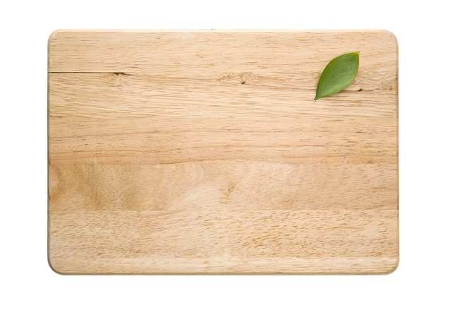 菜板  木板 绿叶 素材 PNG