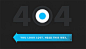 20佳精美404错误页面设计欣赏
