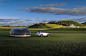 luxury camping pod concept influenced by THE NEW MINI COUNTRYMAN F60 : advertizing company anomaly in collaboration with bitlens studio, create a weather-sealed luxury camping pod influenced by THE NEW MINI COUNTRYMAN F60.