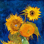 Yellow & Blue | Van Gogh ​​​​