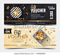 Gift Voucher Template or certificate coupon design template,Collection gift certificate business card banner calling card poster.Vector illustration