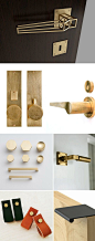 modern industrial hardware and fixture inspiration for kitchen, bathroom, cabinets and furniture, including knobs, handles, faucet.