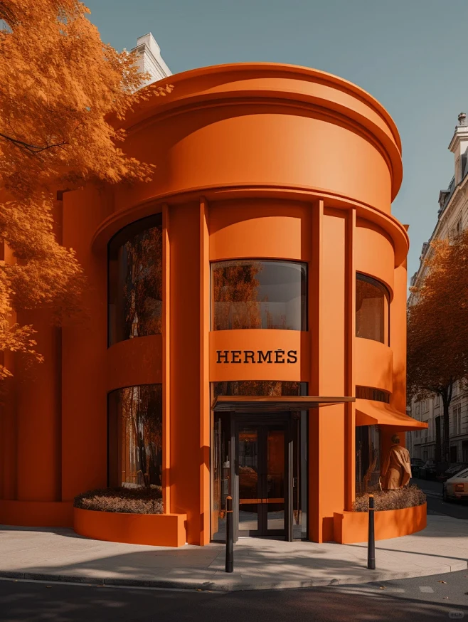 Hermès 爱马仕 橙-概念店