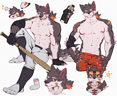 com采集rceil_suco采集到furry 兽设{西方系列}欧美动物(卡通,写实)
