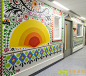 伦敦皇家儿童医院充满“生命力”的墙绘美陈艺术