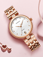罗西尼女手表机械表典美系列品牌正品自动女士表送女友礼物618752-tmall.com天猫