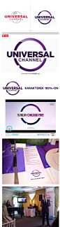 Universal Channel频道新Logo和新口号_设计资讯_资讯_设计时代网