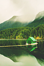 朦胧，卡普兰诺湖，加拿大
Misty, Capilano Lake, Canada