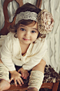Baby fashionista...can't wait to dress my kids up!