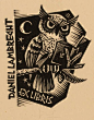 Art-exlibris.net - exlibris by Frans Lasure for Daniel Lambrecht