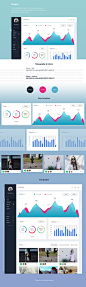 后台系统网页Dashboard UI Design-UI设计网uisheji.com -