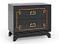 Epoca, Galatea Bedside 2 Drawer Chest, Buy Online at LuxDeco