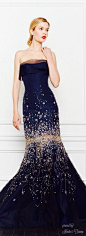 Carolina Herrera Sparkle Midnight Blue Gown of Gorgeous!  ht